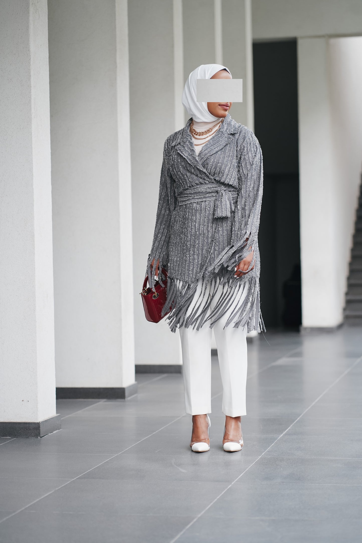 Fringed Blazer