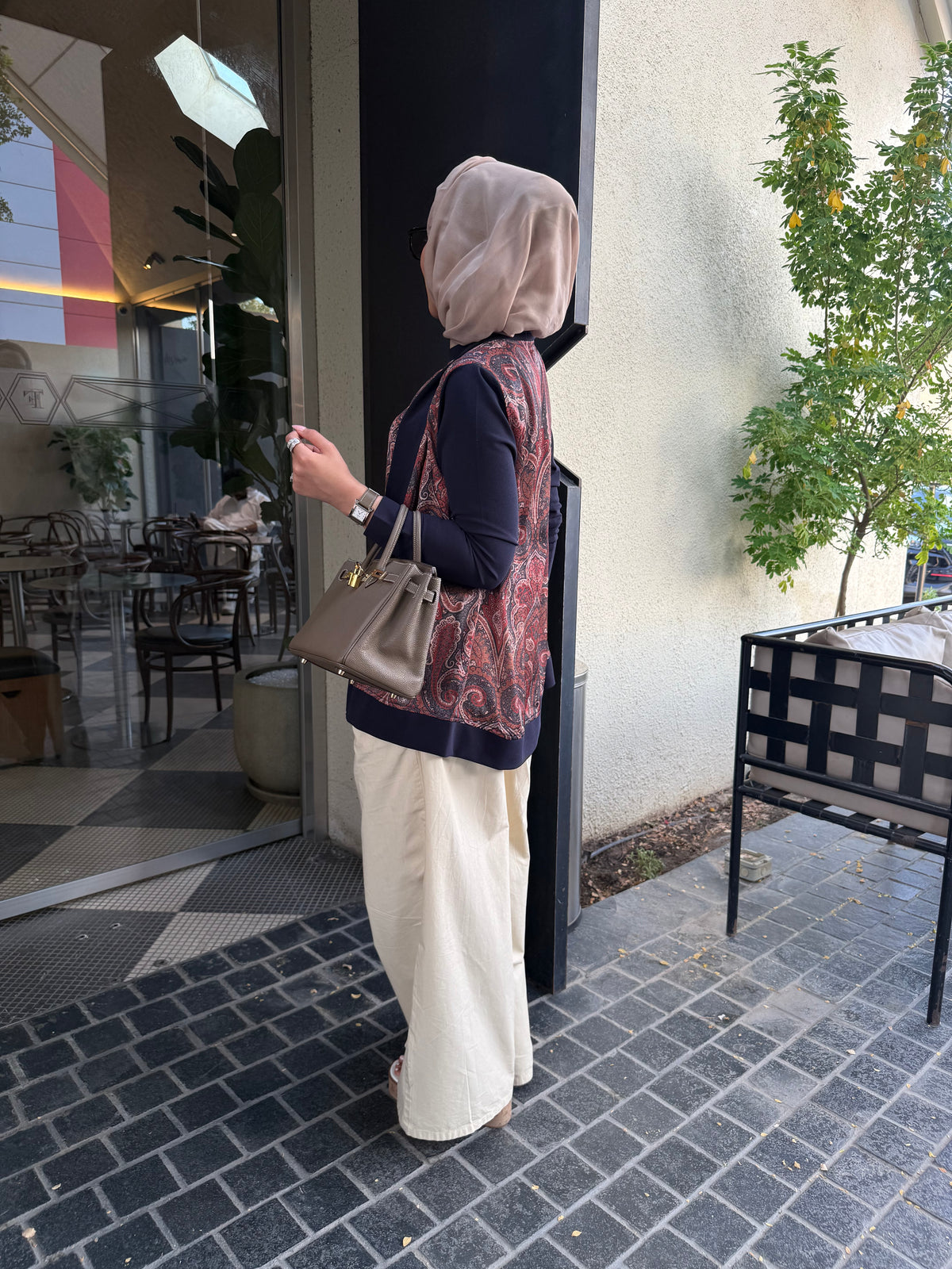 Silky cardigan New
