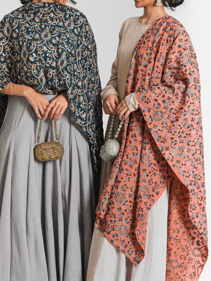 Indian shawl kaftan