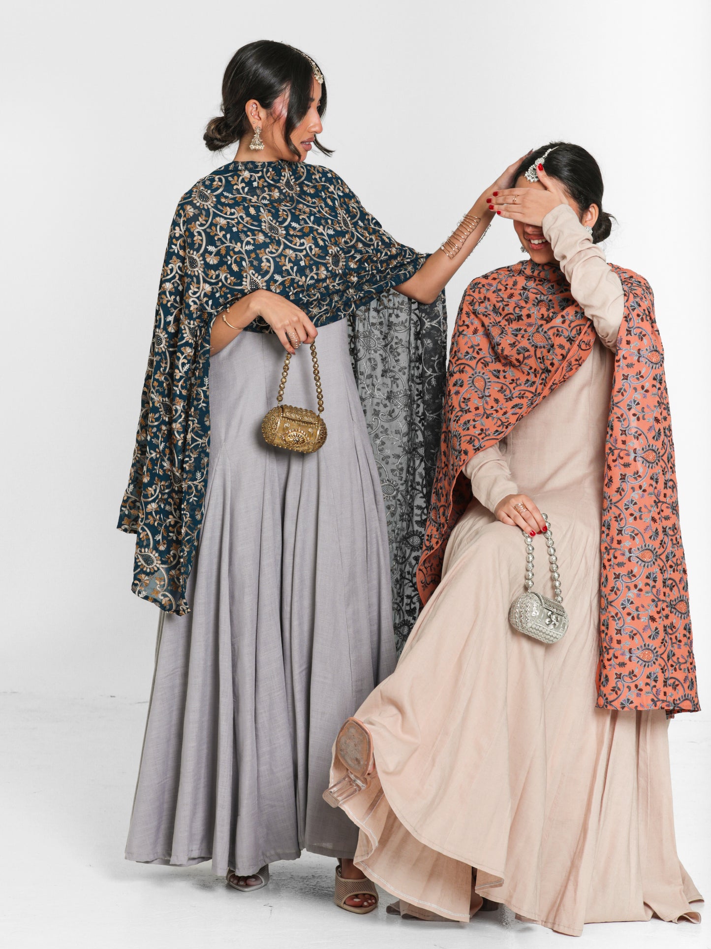 Indian shawl kaftan