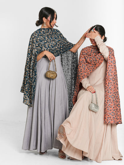 Indian shawl kaftan