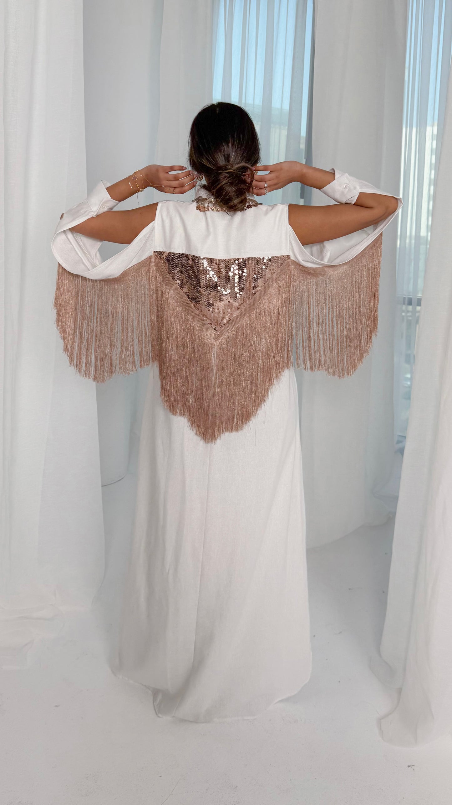 Whit Shirt Daraa Pink ✨