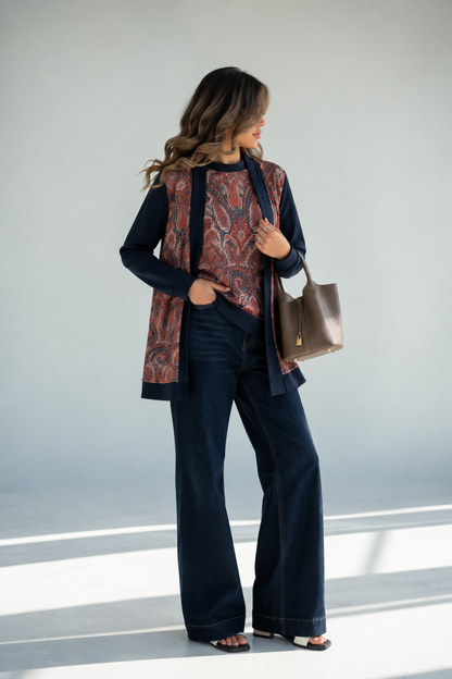 Silky cardigan New
