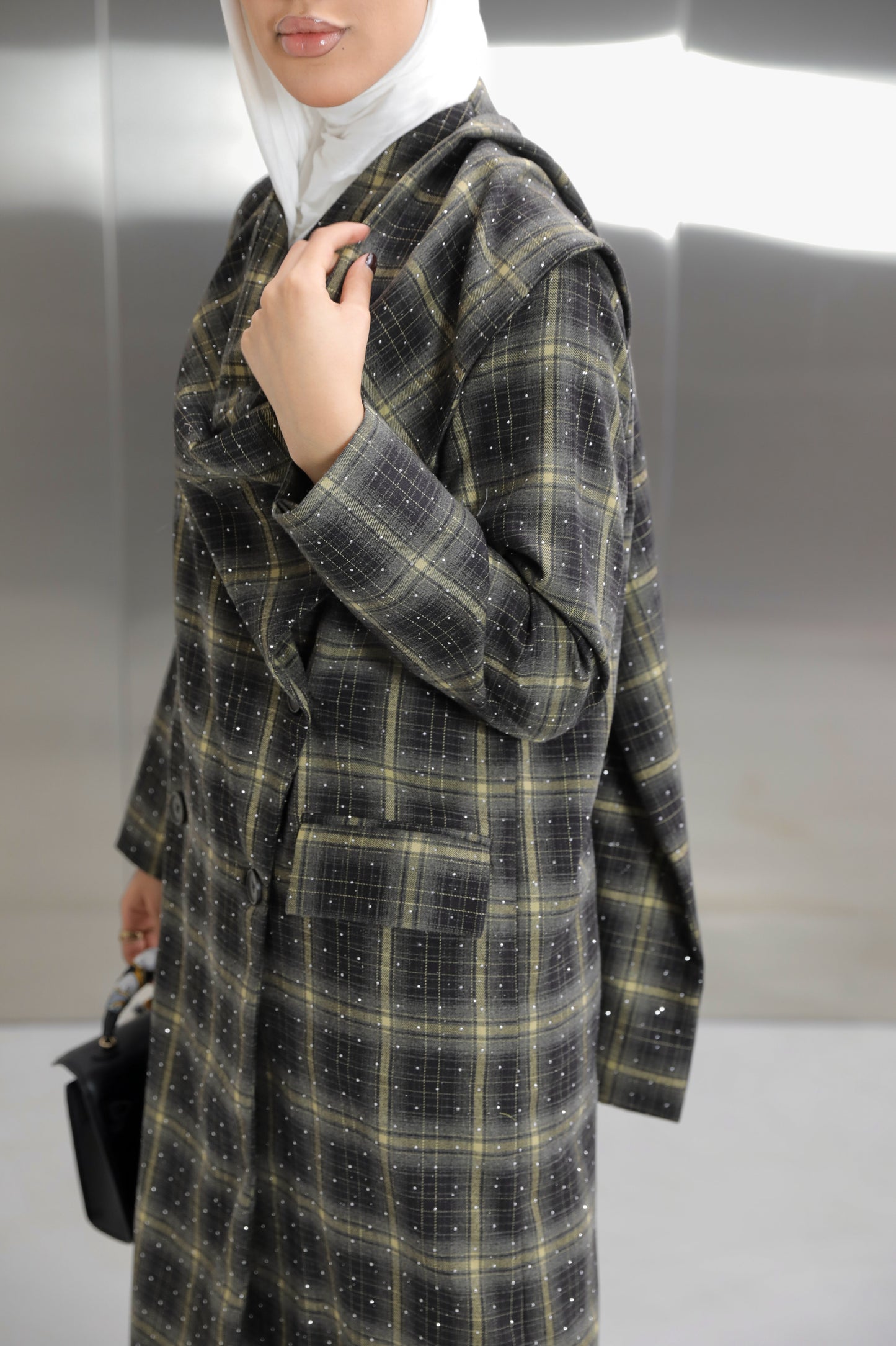 MIRA Shawl Blazer (اللون مختلف عن الصوره )