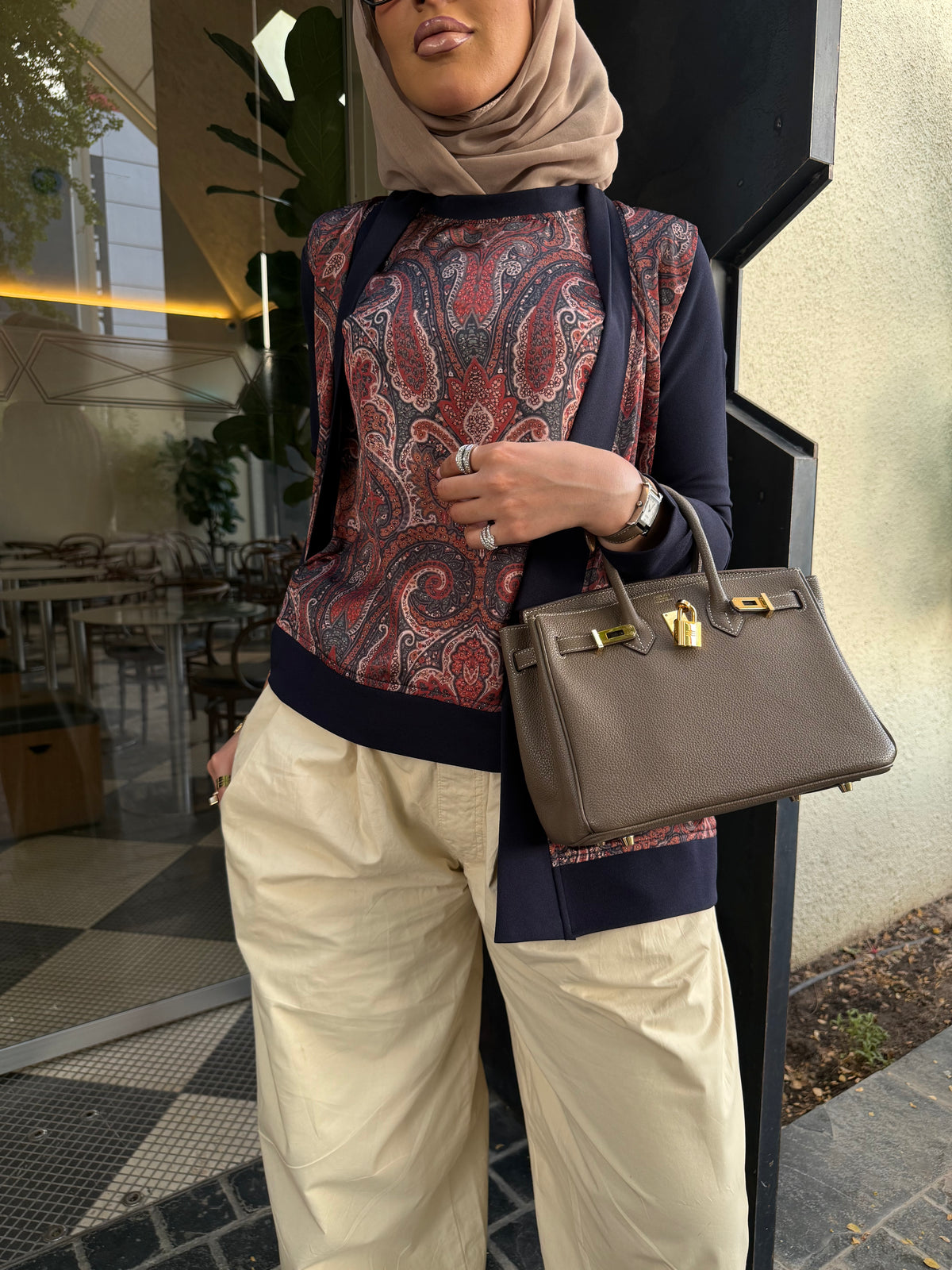 Silky cardigan New