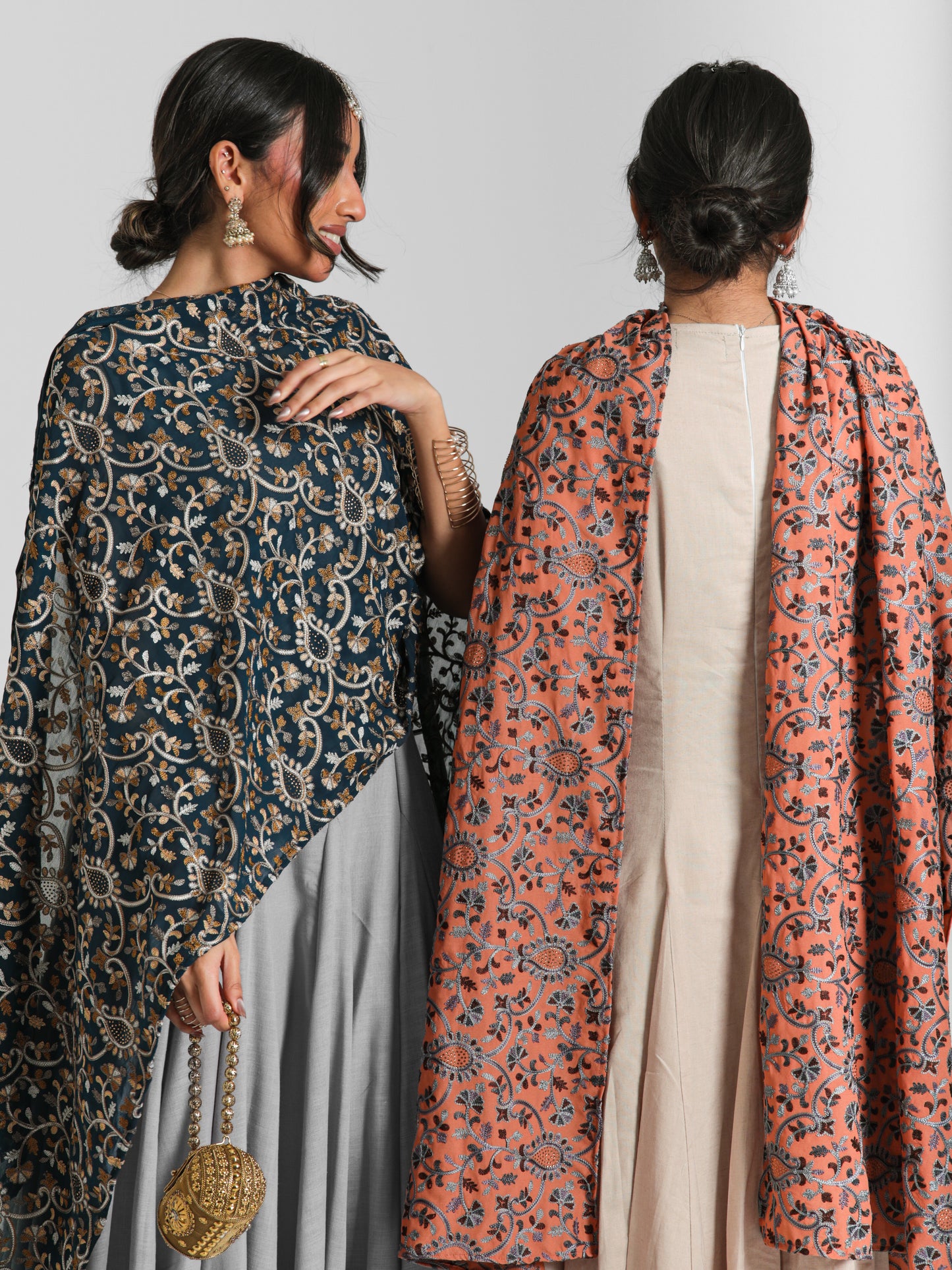 Indian shawl kaftan