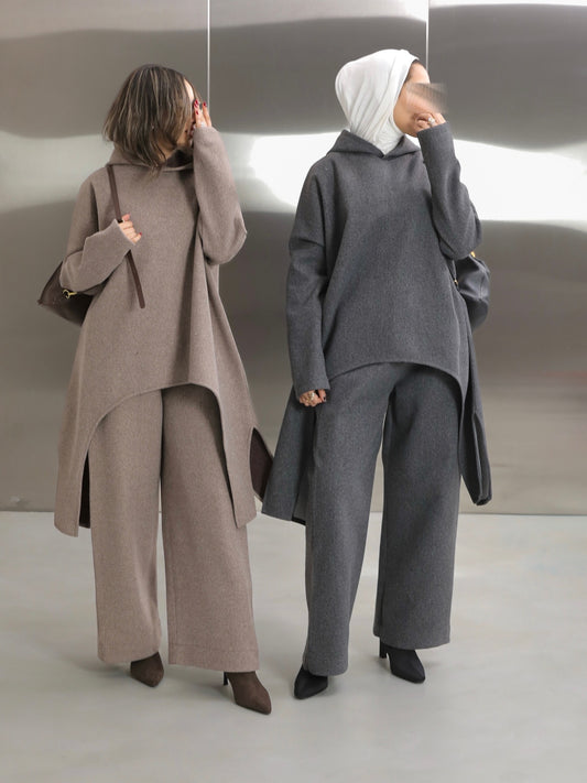 Long Hoodie Set