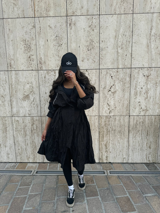 Black Blur Cover Up /متوفر خام ساده بدون تعفيسه