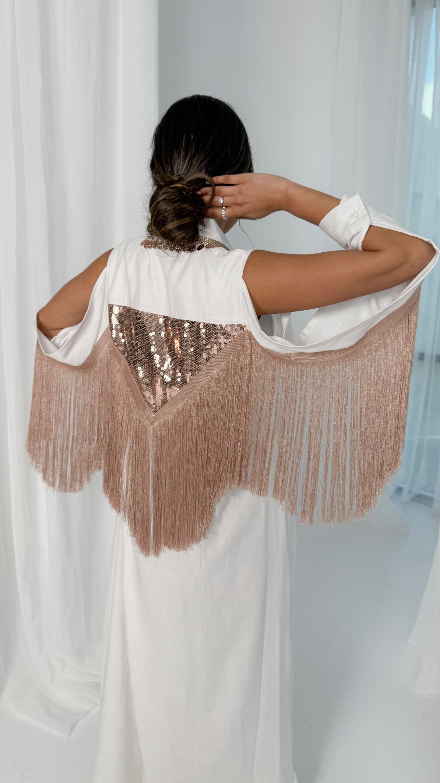 Whit Shirt Daraa Pink ✨