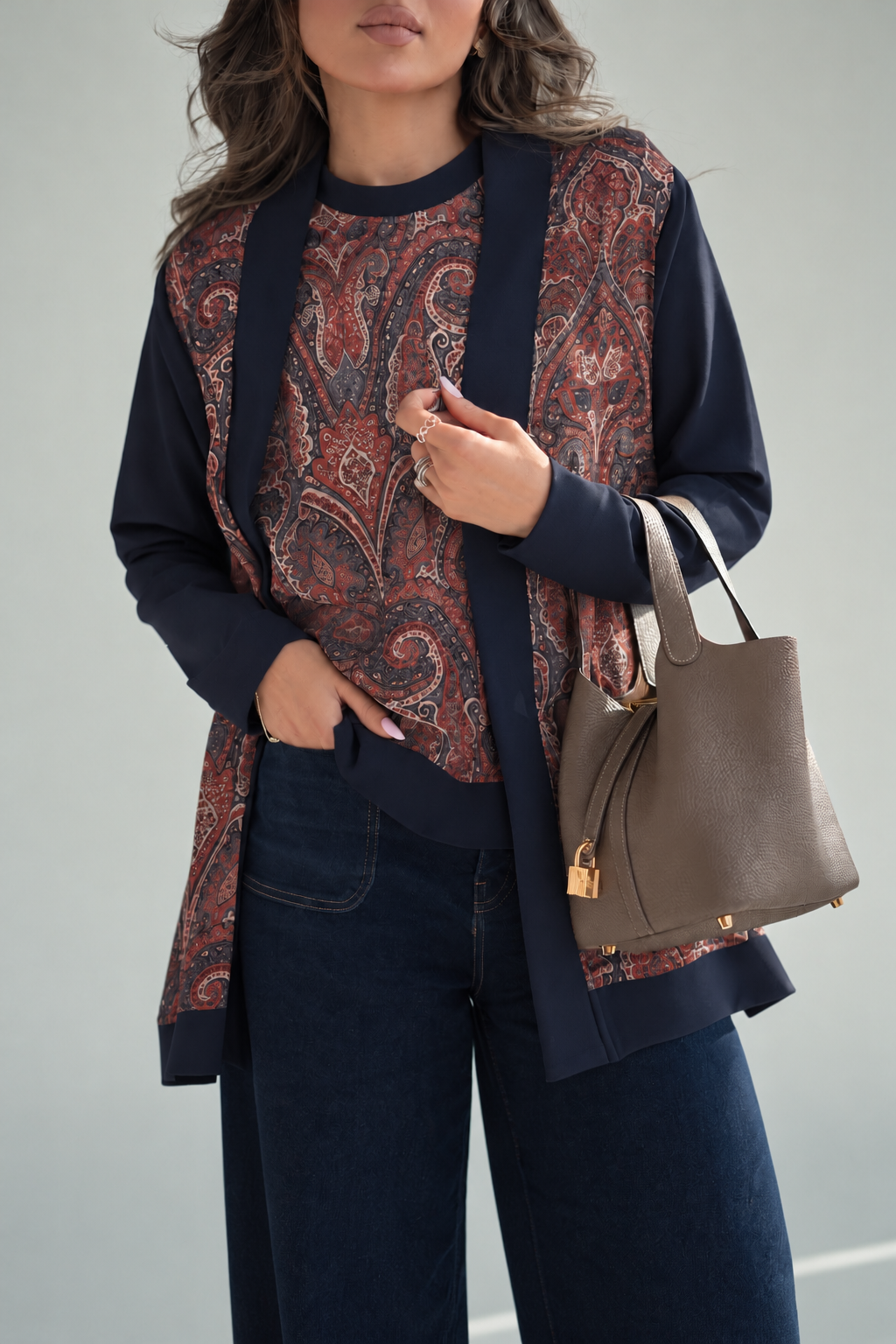 Silky cardigan New