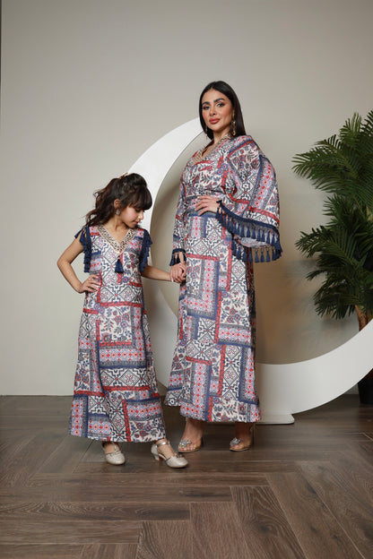 Islamic pattern kaftan(Kids)