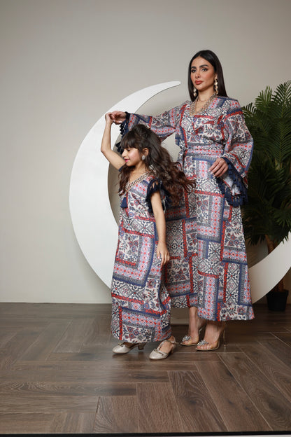 Islamic pattern kaftan(Kids)