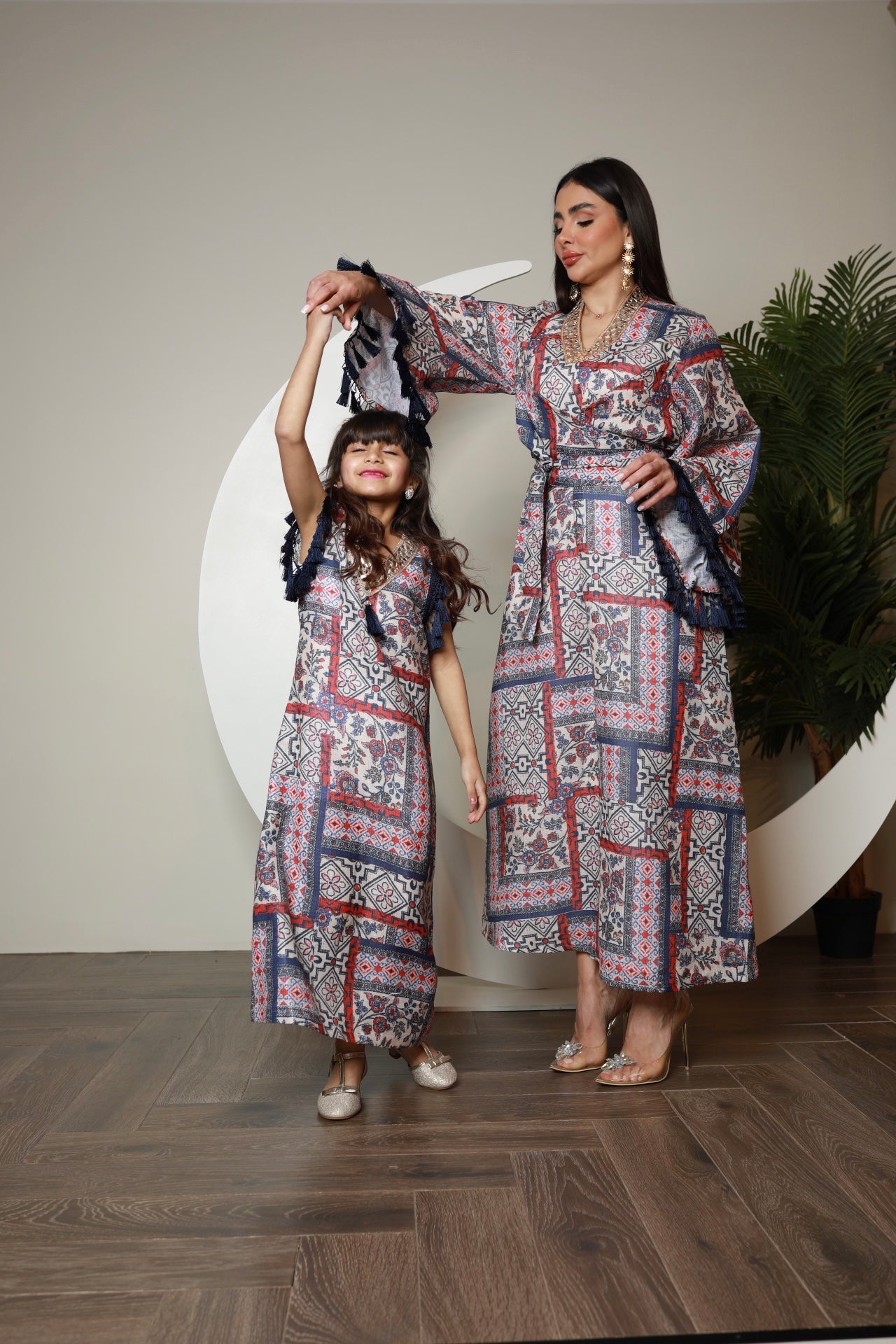Islamic pattern kaftan(Kids)