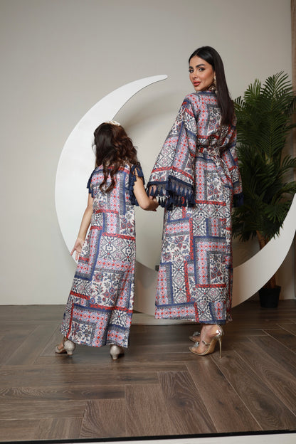 Islamic pattern kaftan(Kids)